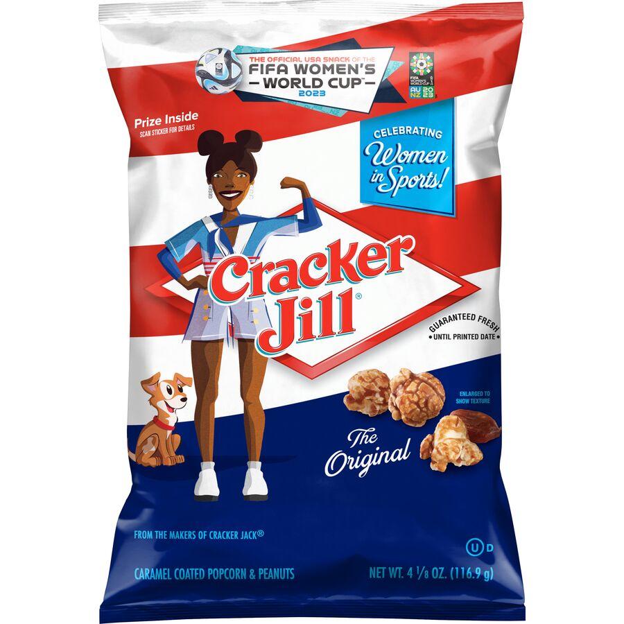 Cracker Jill® from the Makers of Cracker Jack® Caramel Coated Popcorn & Peanuts