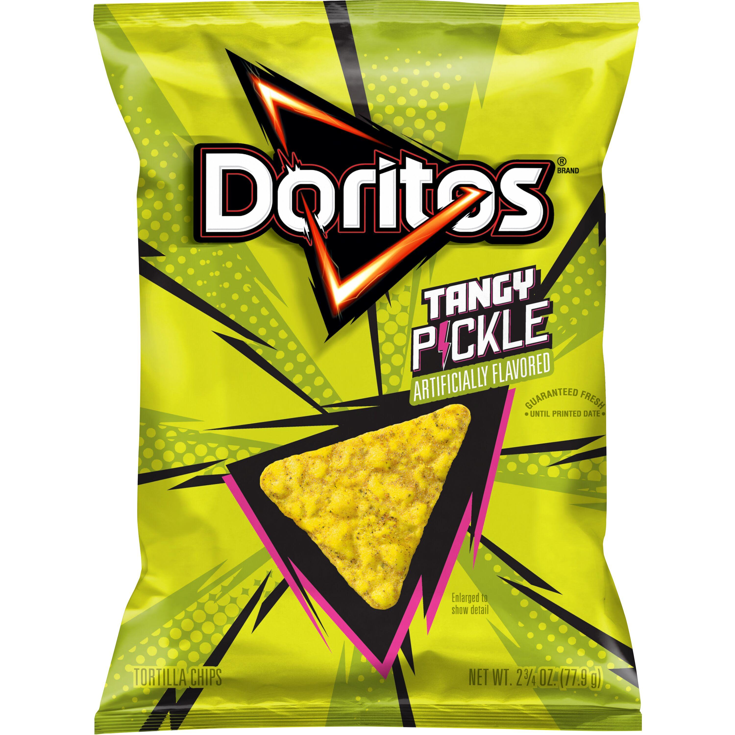 Doritos Tangy Pickle Flavored Tortilla Chips