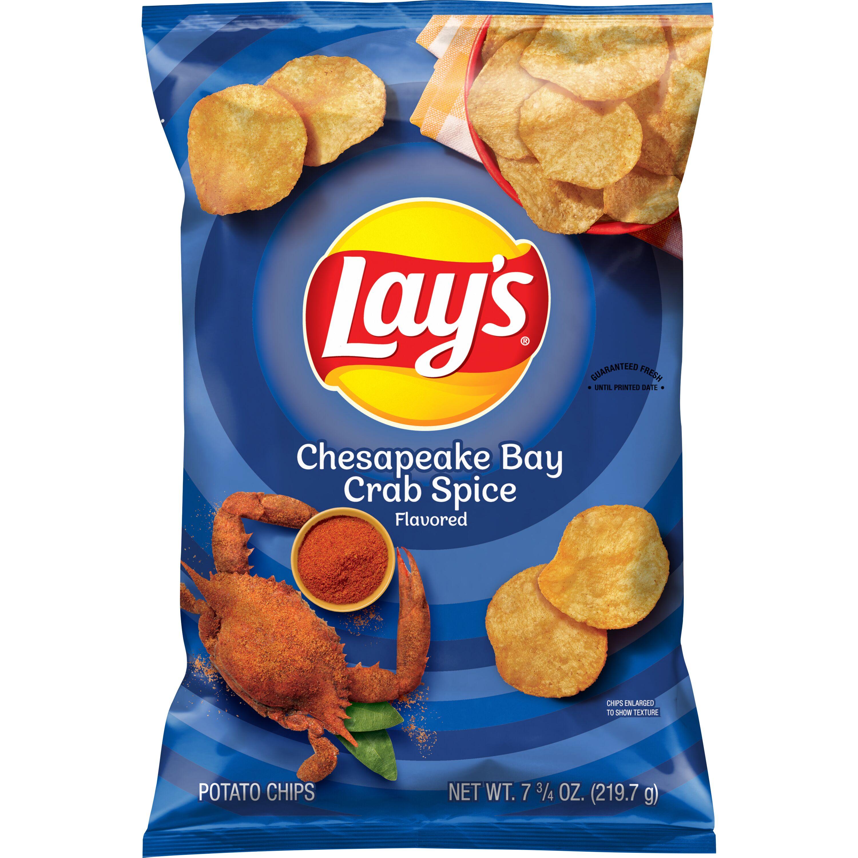 Lay's® Chesapeake Crab Spice Flavored Potato Chips