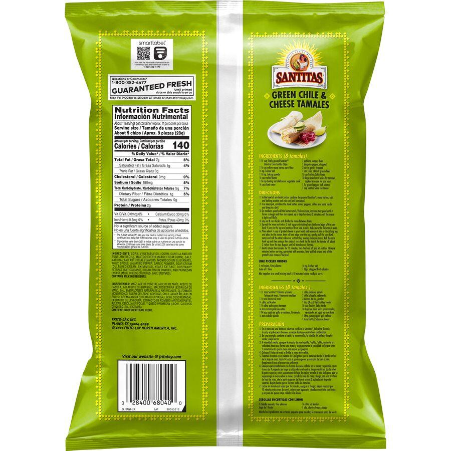 Santitas® Cilantro Lime Flavored Tortilla Chips