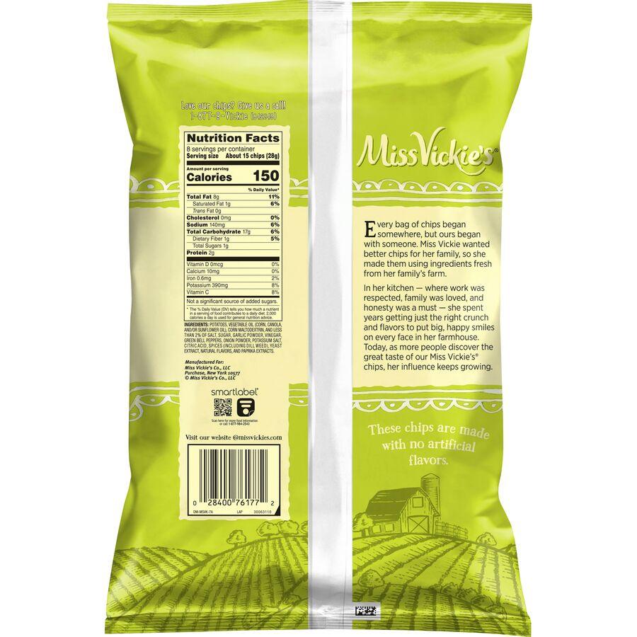 Miss Vickie's® Spicy Dill Pickle Flavored Potato Chips