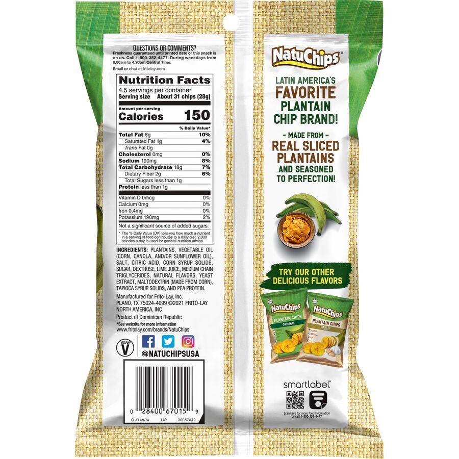 Natuchips® Lime Flavored Plantains Chips