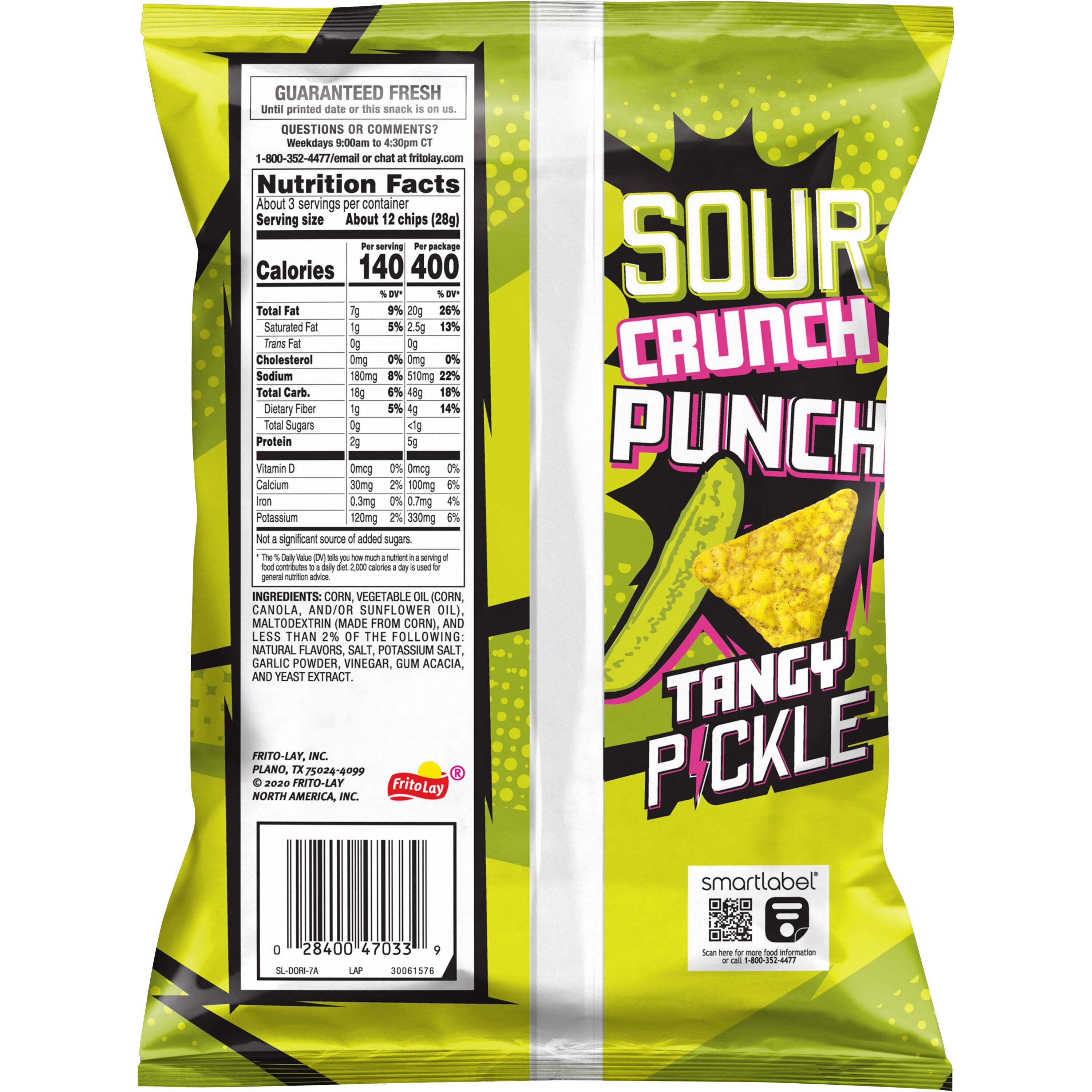 Doritos Tangy Pickle Flavored Tortilla Chips