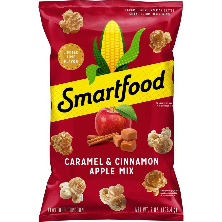 Smartfood Popcorn Caramel & Cinnamon Apple Mix 7 Oz
