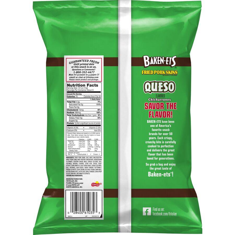 Baken-Ets® Queso Flavored Fried Pork Skins