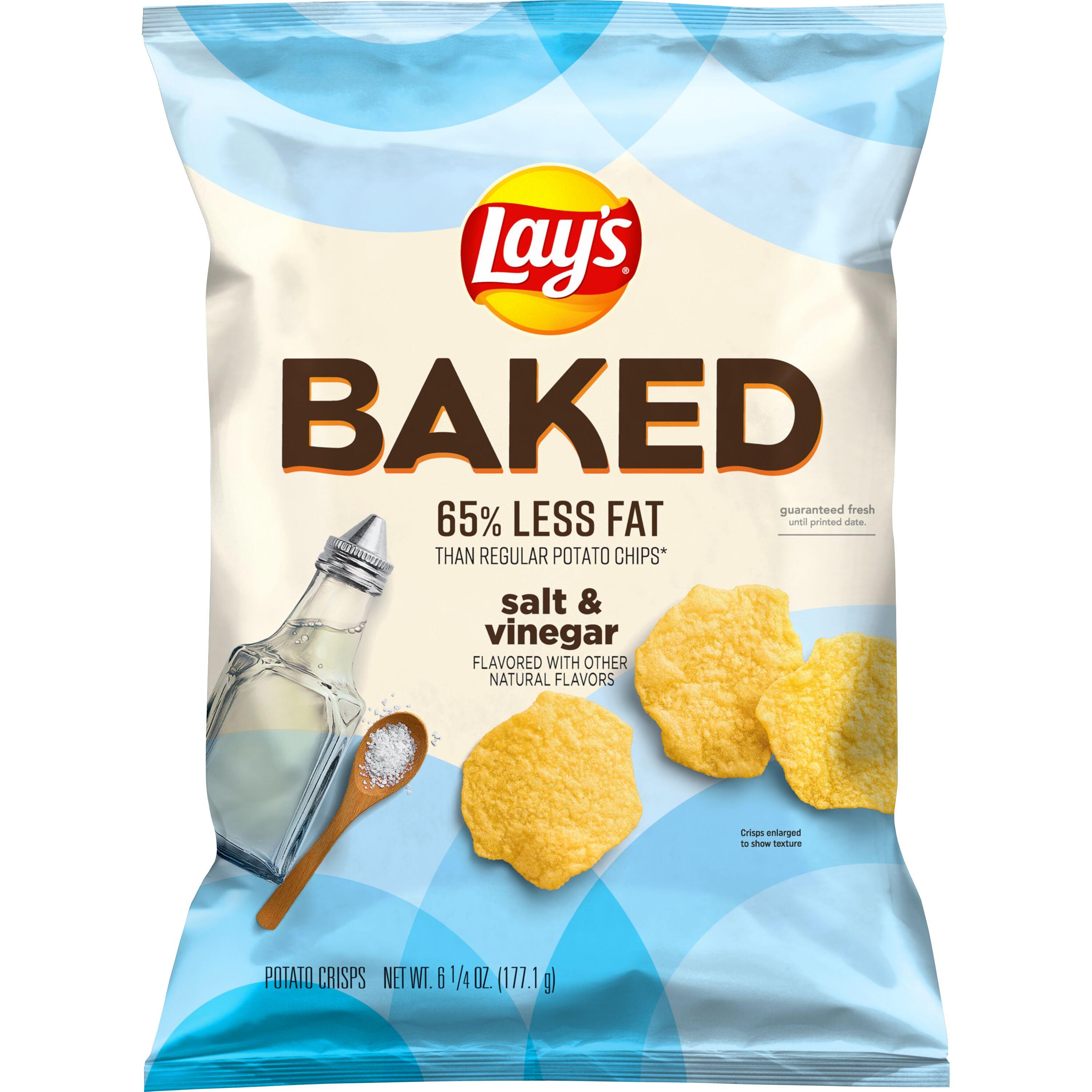 BAKED Lay's® Salt & Vinegar Potato Crisps