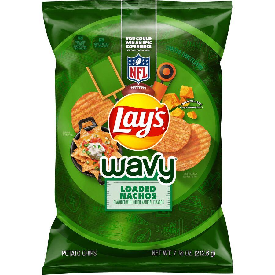 Lay's® Wavy Loaded Nachos Potato Chips
