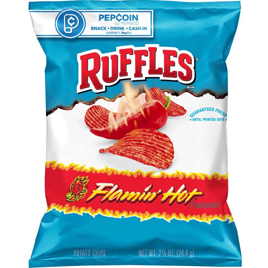 Ruffles® Flamin' Hot® Flavored Potato Chips