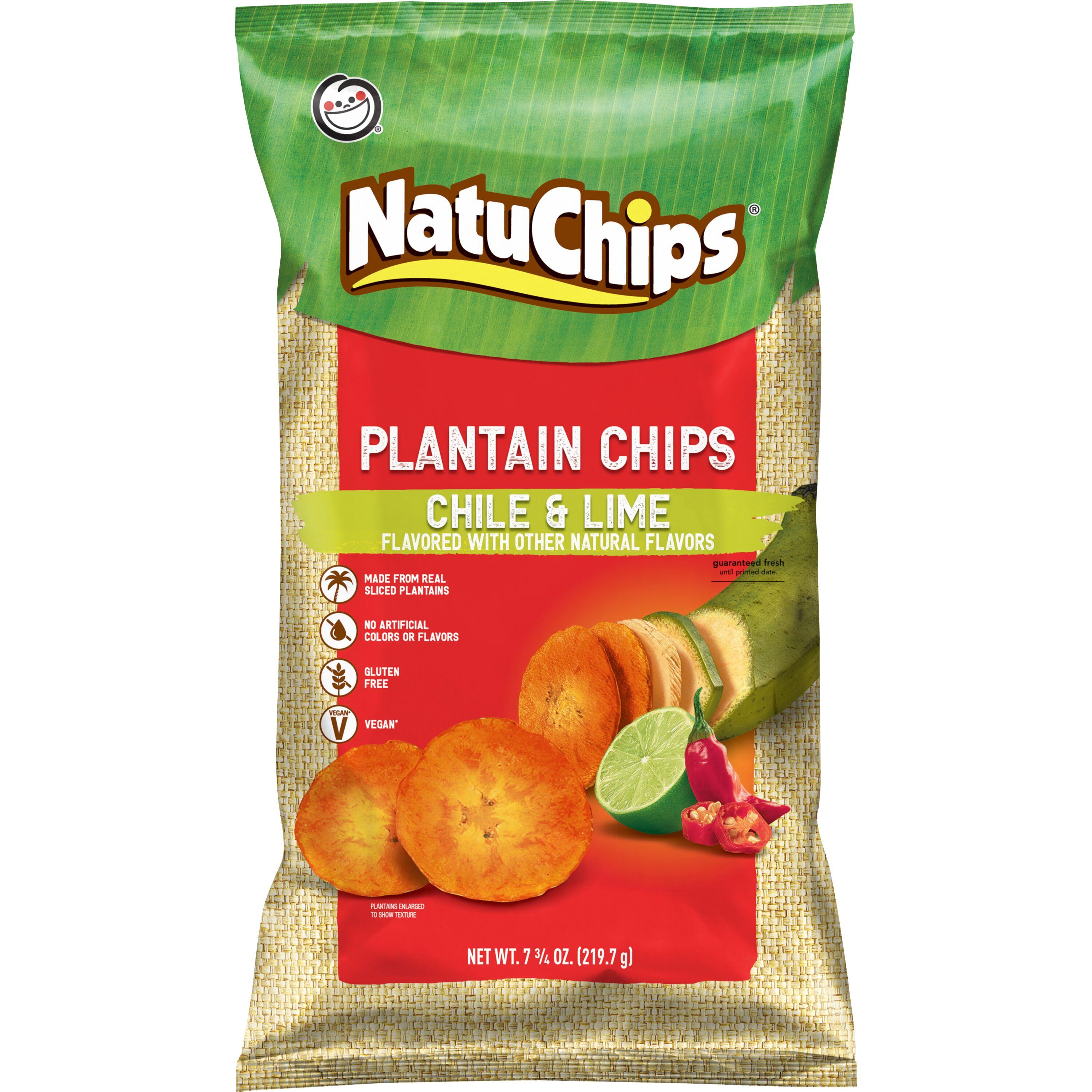 Natuchips® Chile & Lime Flavored Plantains Chips