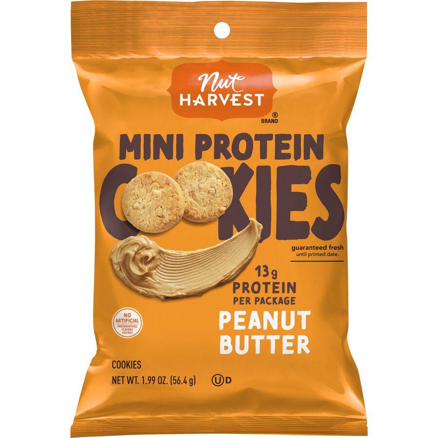 Nut Harvest® Protein Peanut Butter Mini Cookies