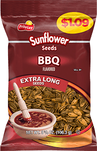 Frito Lay BBQ Flavored Extra Long Sunflower Seeds