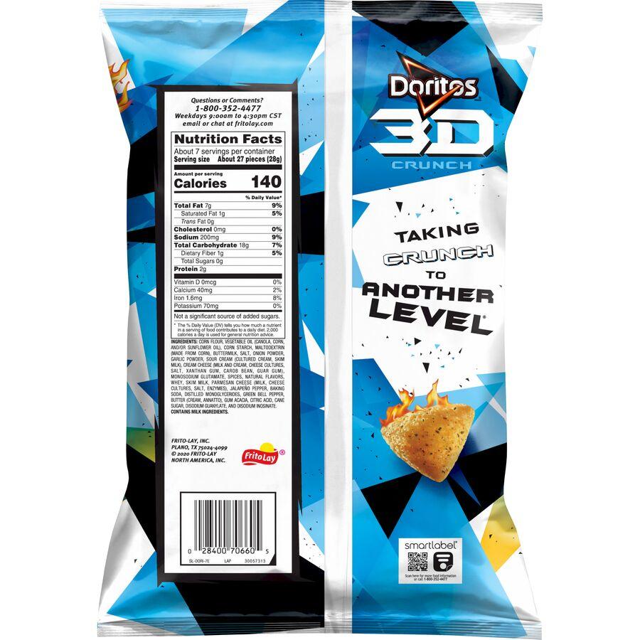 Doritos® 3D® Crunch Spicy Ranch Flavored Tortilla Chips