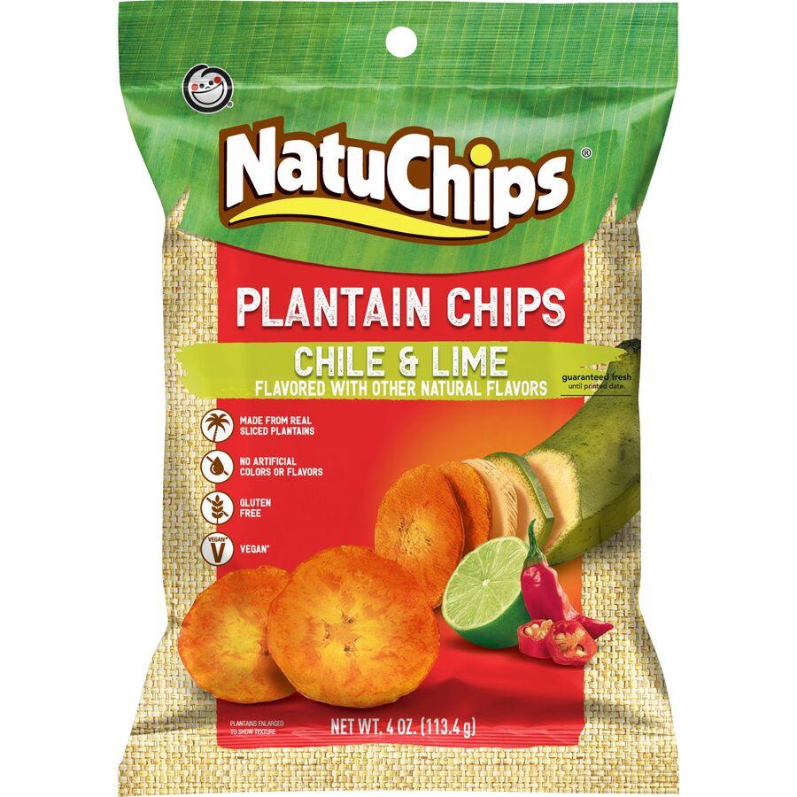 Natuchips® Chile & Lime Flavored Plantains Chips