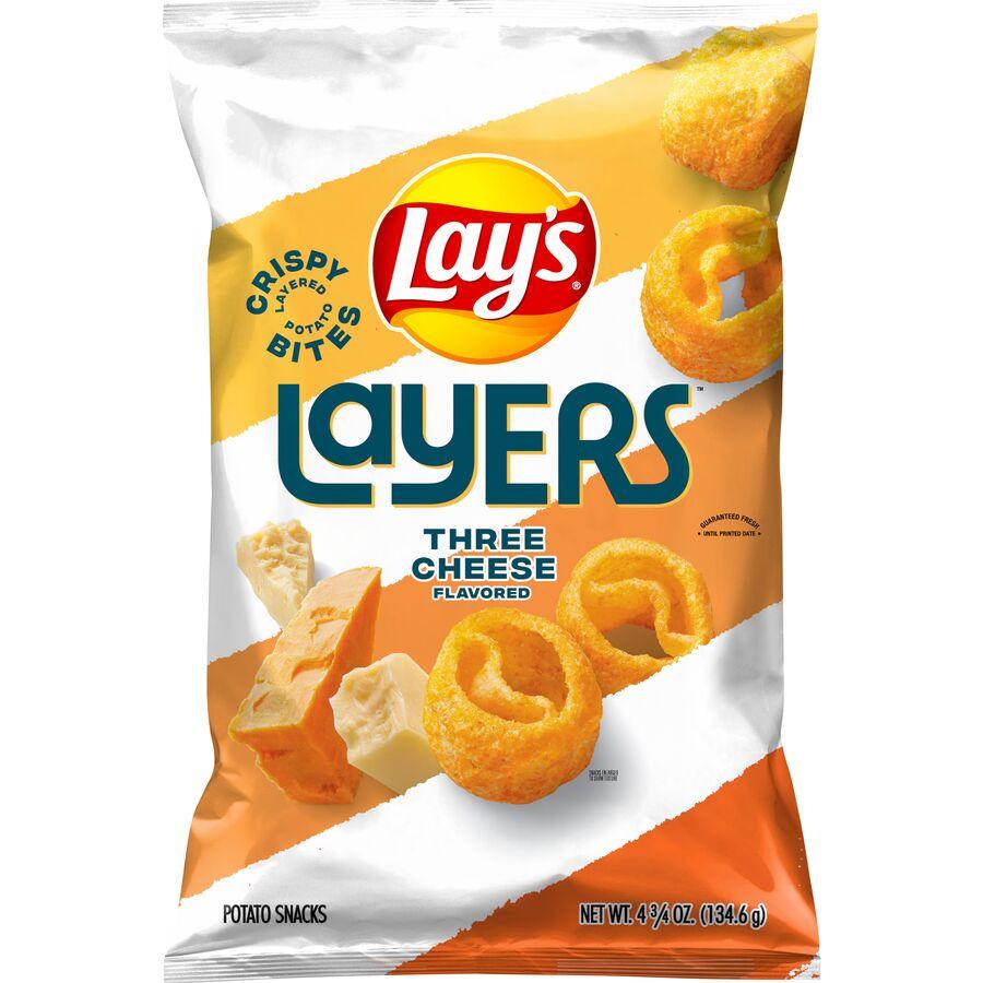 Lay's® Layers Three Cheese Flavored Potato Snacks