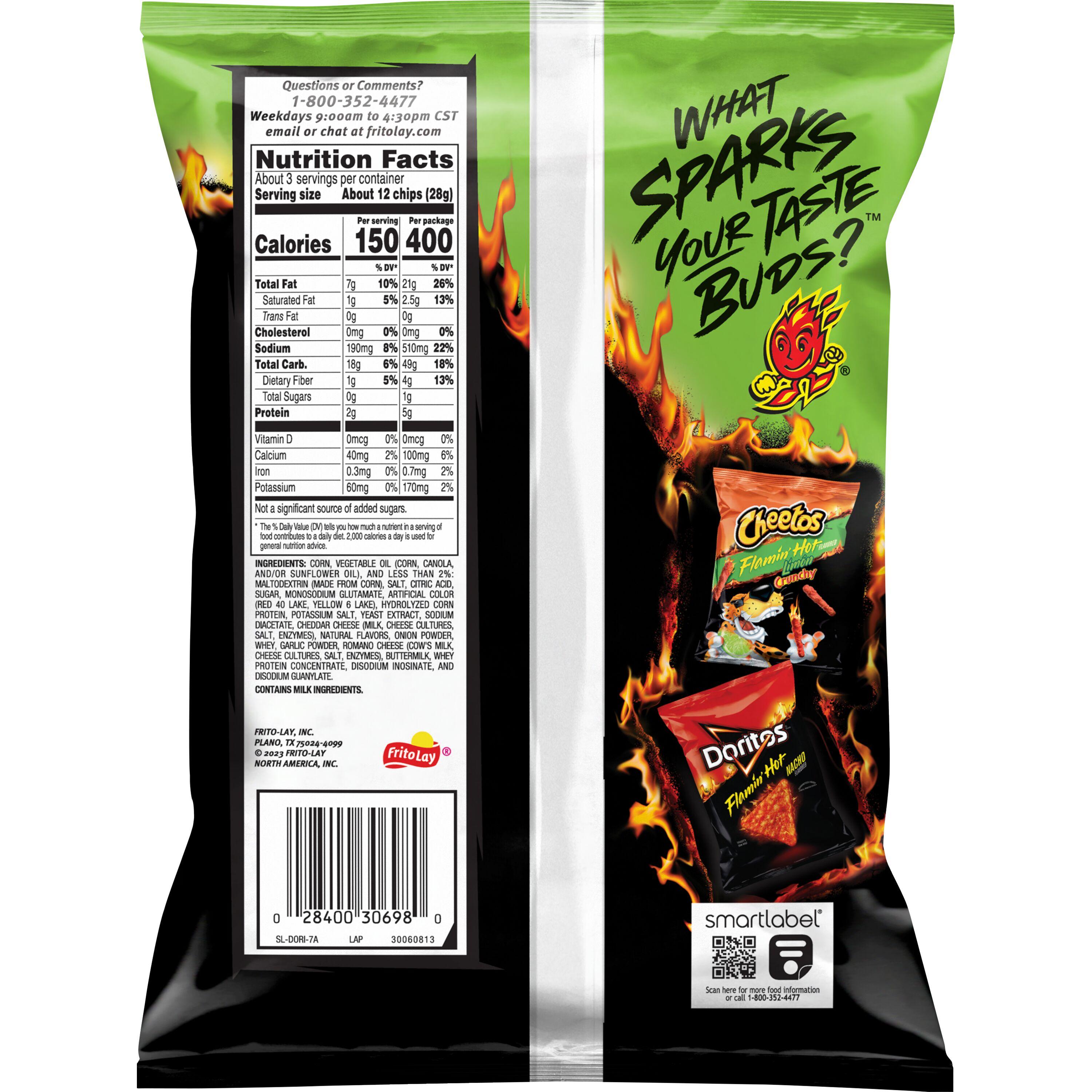 Doritos® Flamin' Hot® Limon Flavored Tortilla Chips