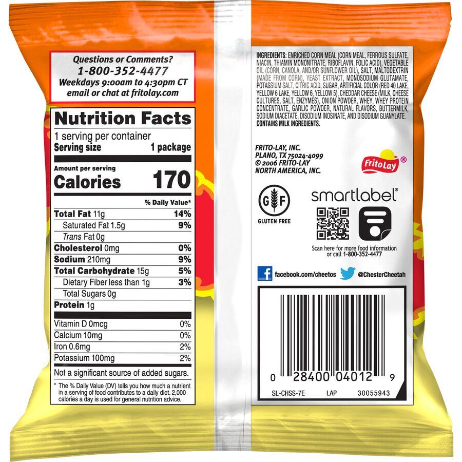 Cheetos® Crunchy Flamin' Hot® Cheese Flavored Snacks Shop Now at