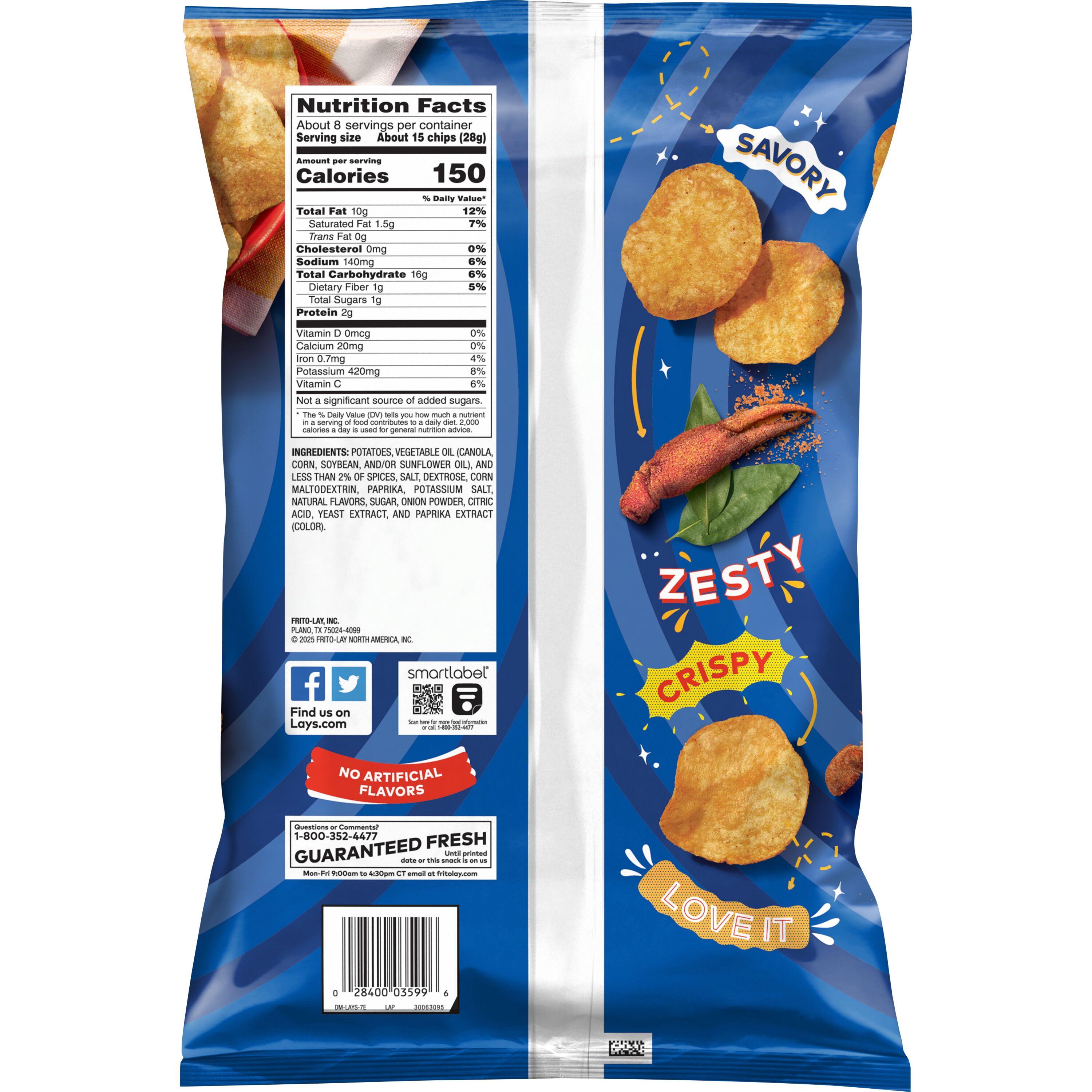 Lay's® Chesapeake Crab Spice Flavored Potato Chips
