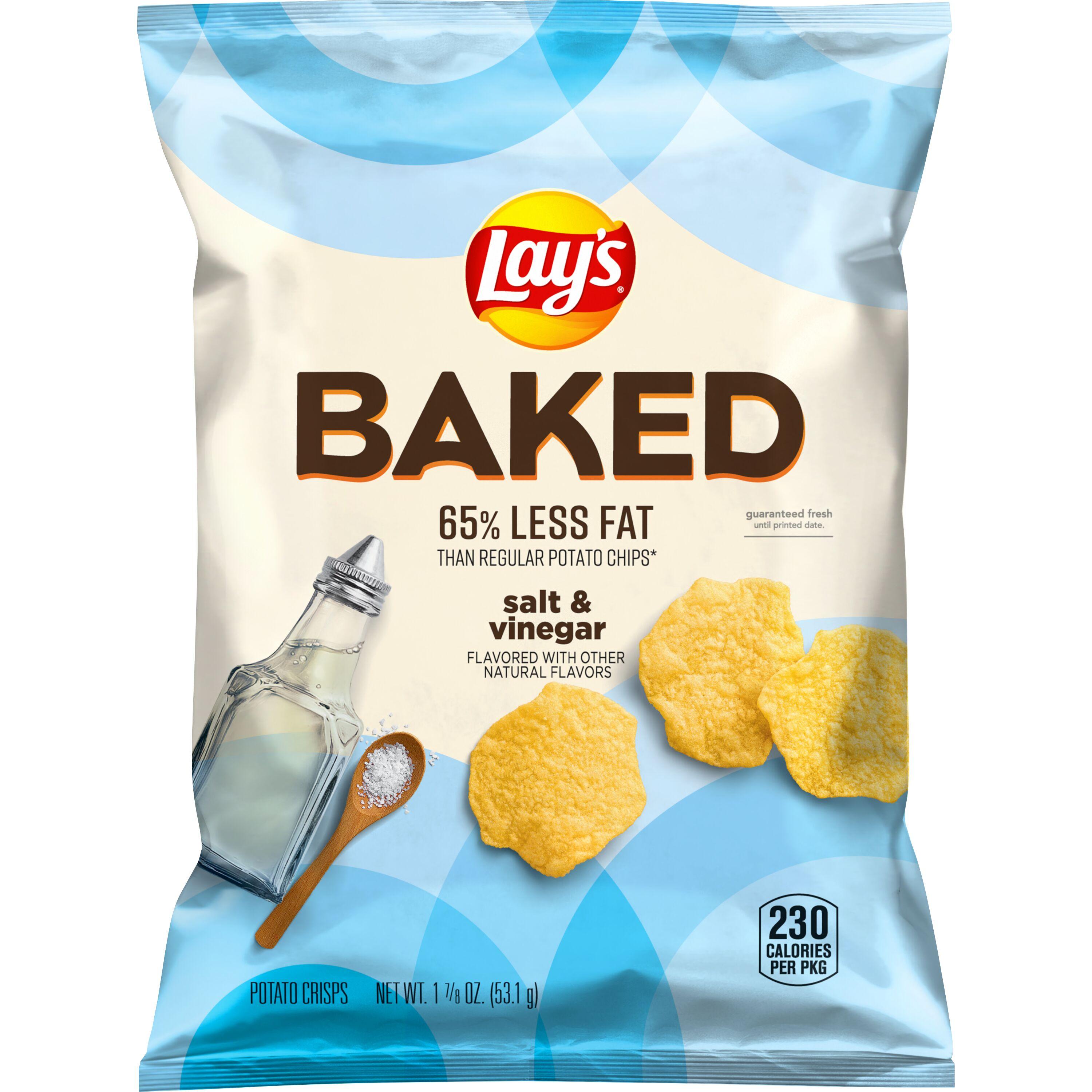 BAKED Lay's® Salt & Vinegar Potato Crisps