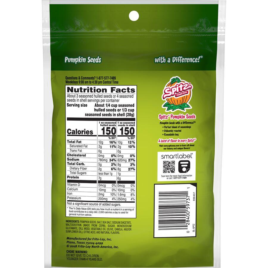 Spitz® Dill Pickle Flavored Pumpkin Seeds