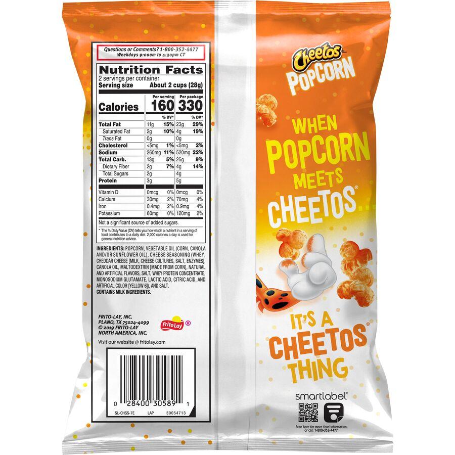 Cheetos® Cheddar Flavored Popcorn