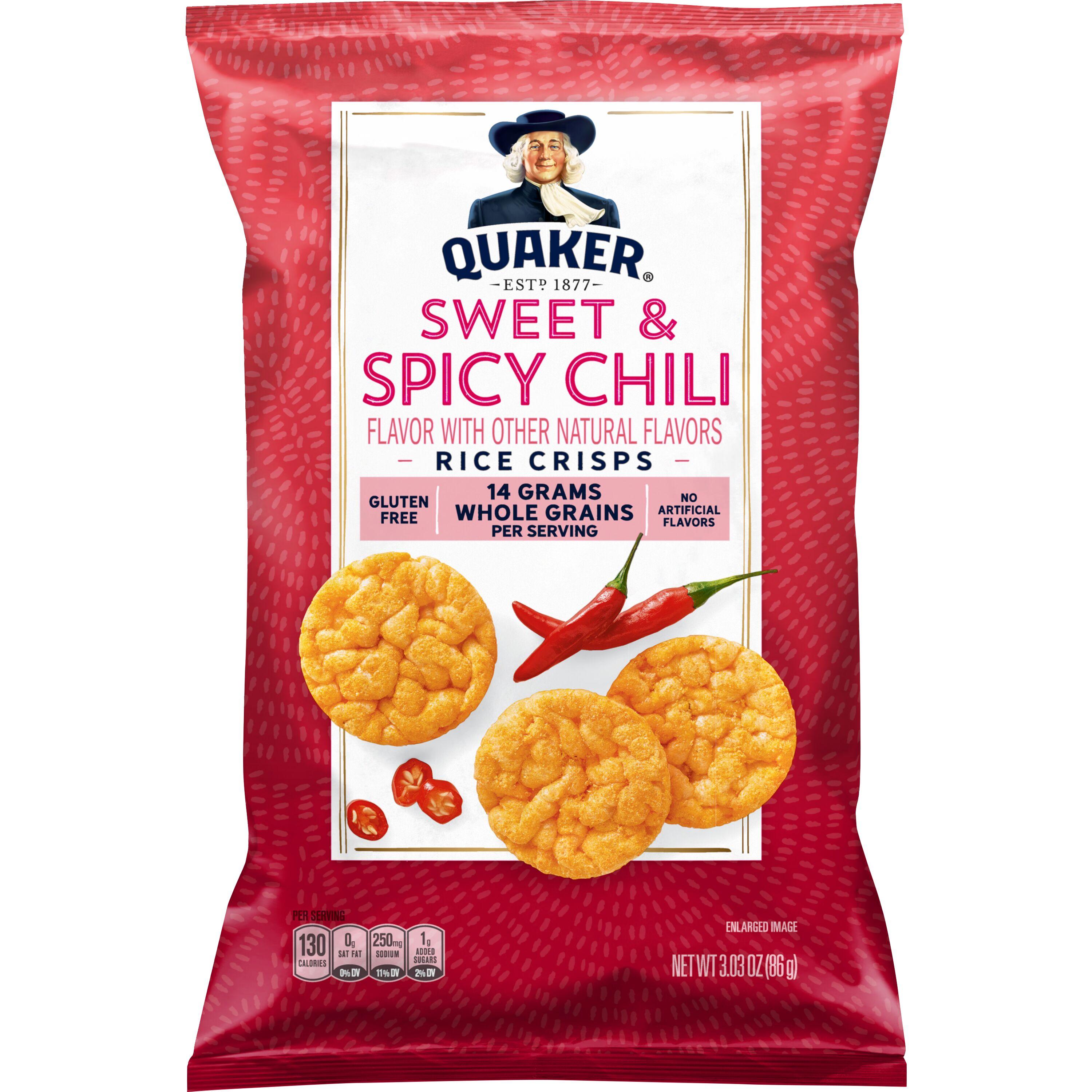 Quaker® Sweet Chili Popped Rice Crisps