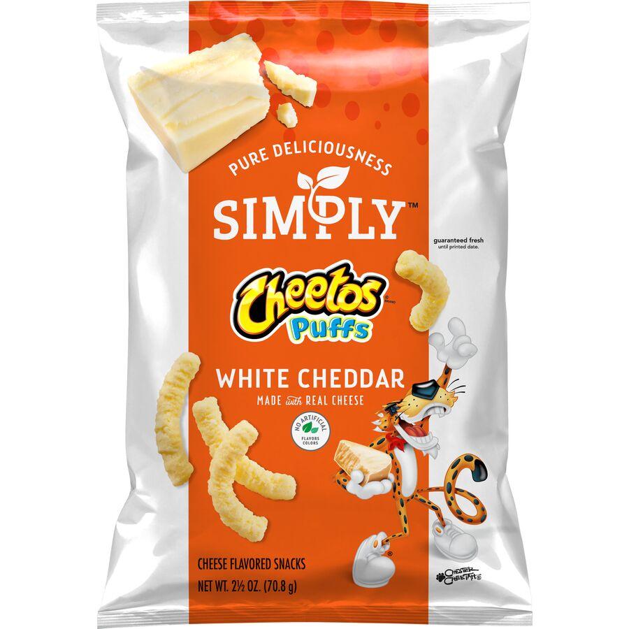 Simply® Cheetos® Puffs White Cheddar Cheese Flavored Snacks