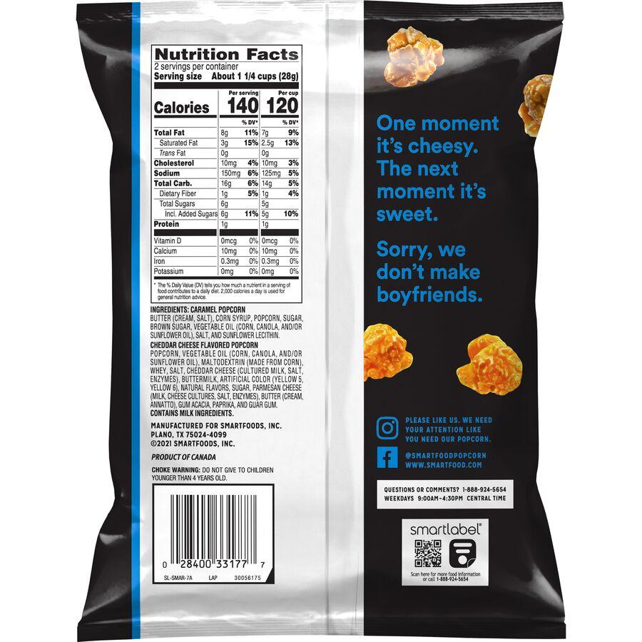 Smartfood® Caramel & Cheddar Mix Flavored Popcorn