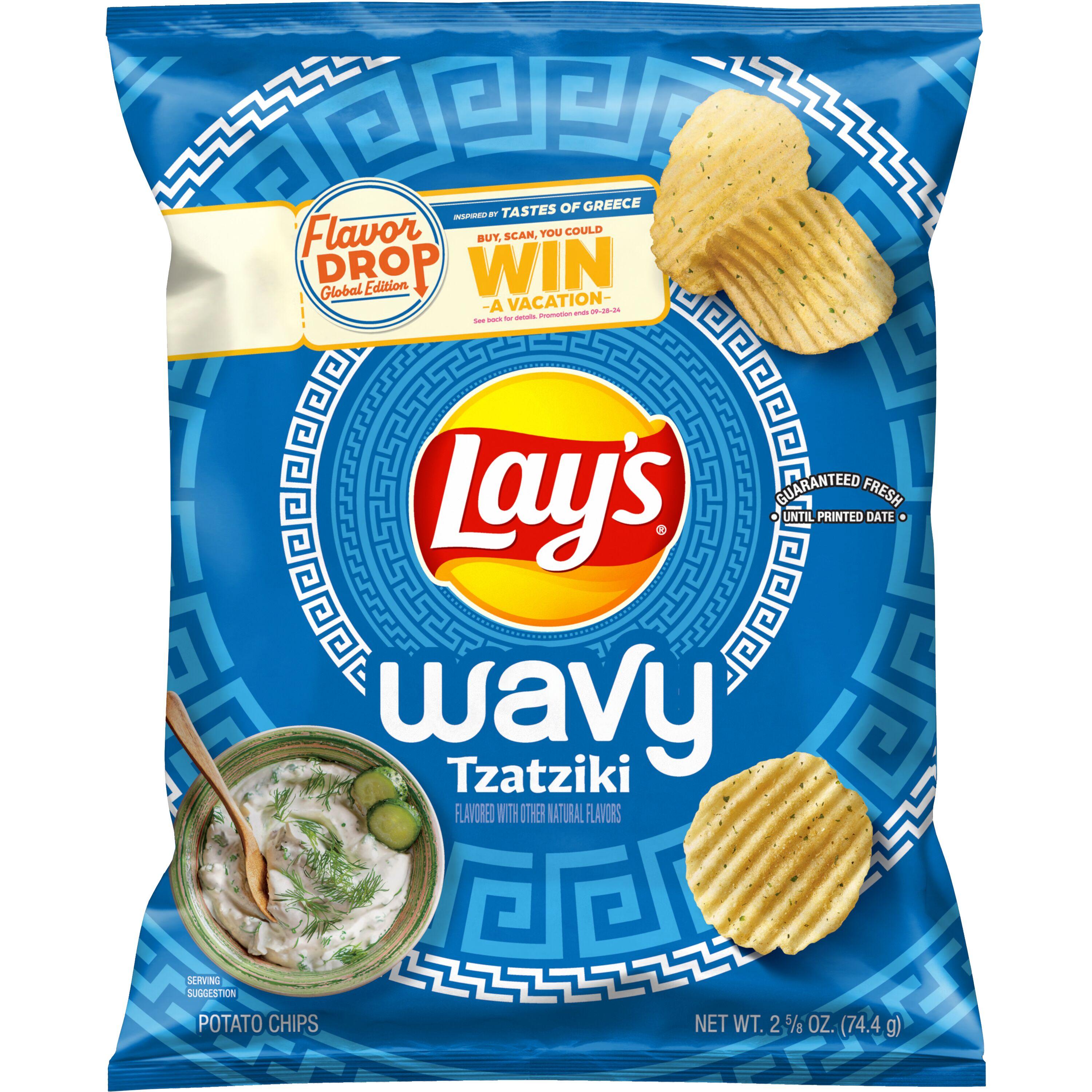 Lay’s® Wavy Tzatziki Flavored Potato Chips