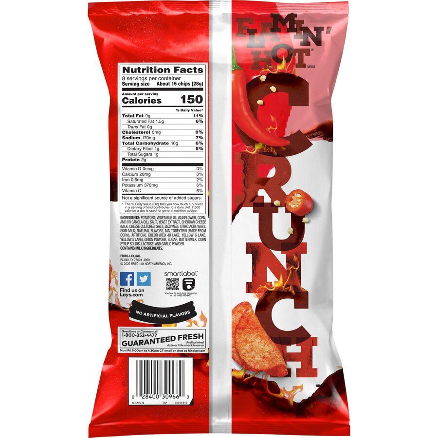Lay's® Kettle Cooked Flamin' Hot® Flavored Potato Chips