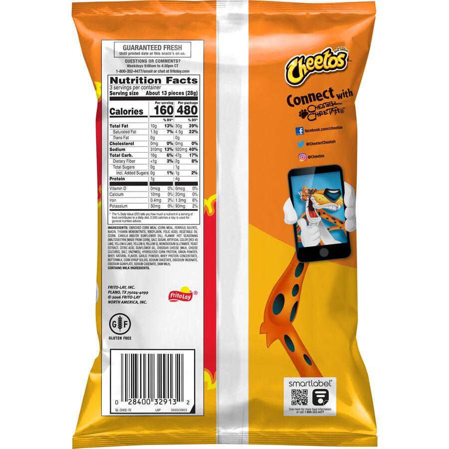 Cheetos® Puffs Flamin Hot® Cheese Flavored Snacks