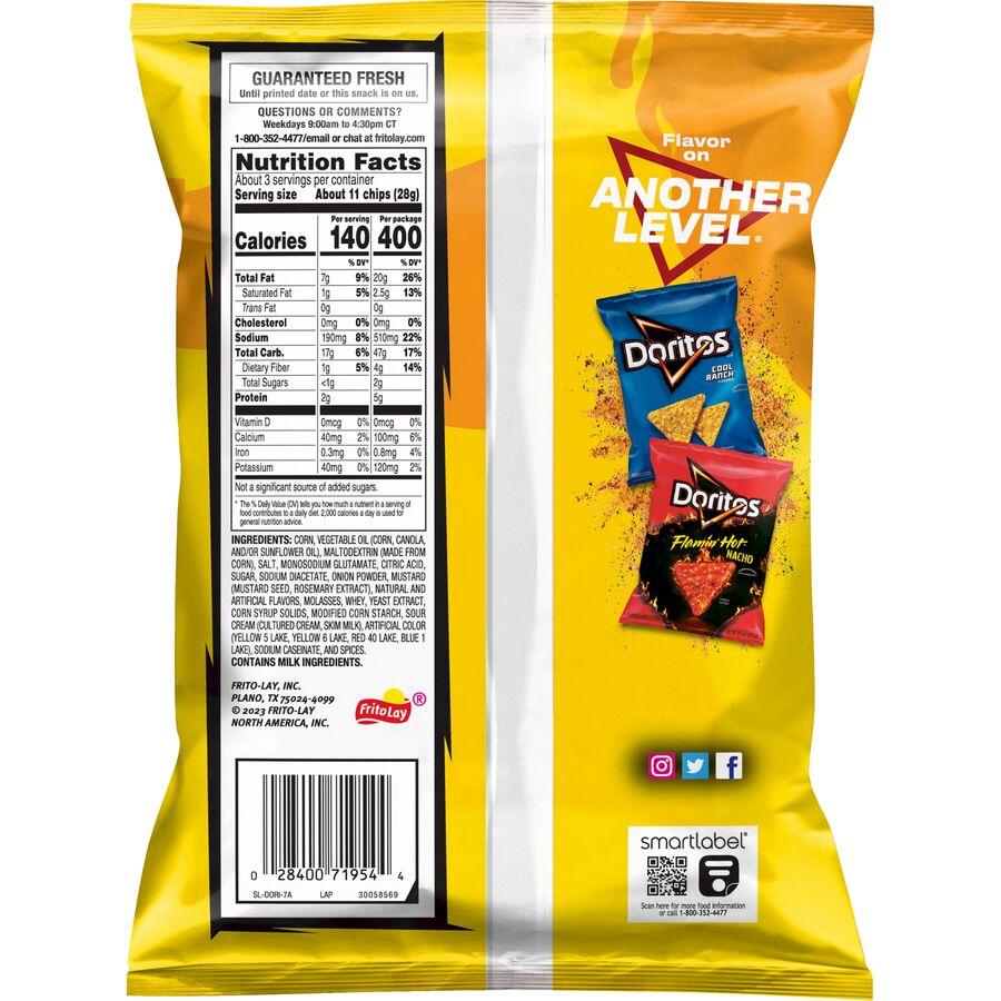 Doritos® Hot Mustard Flavored Tortilla Chips