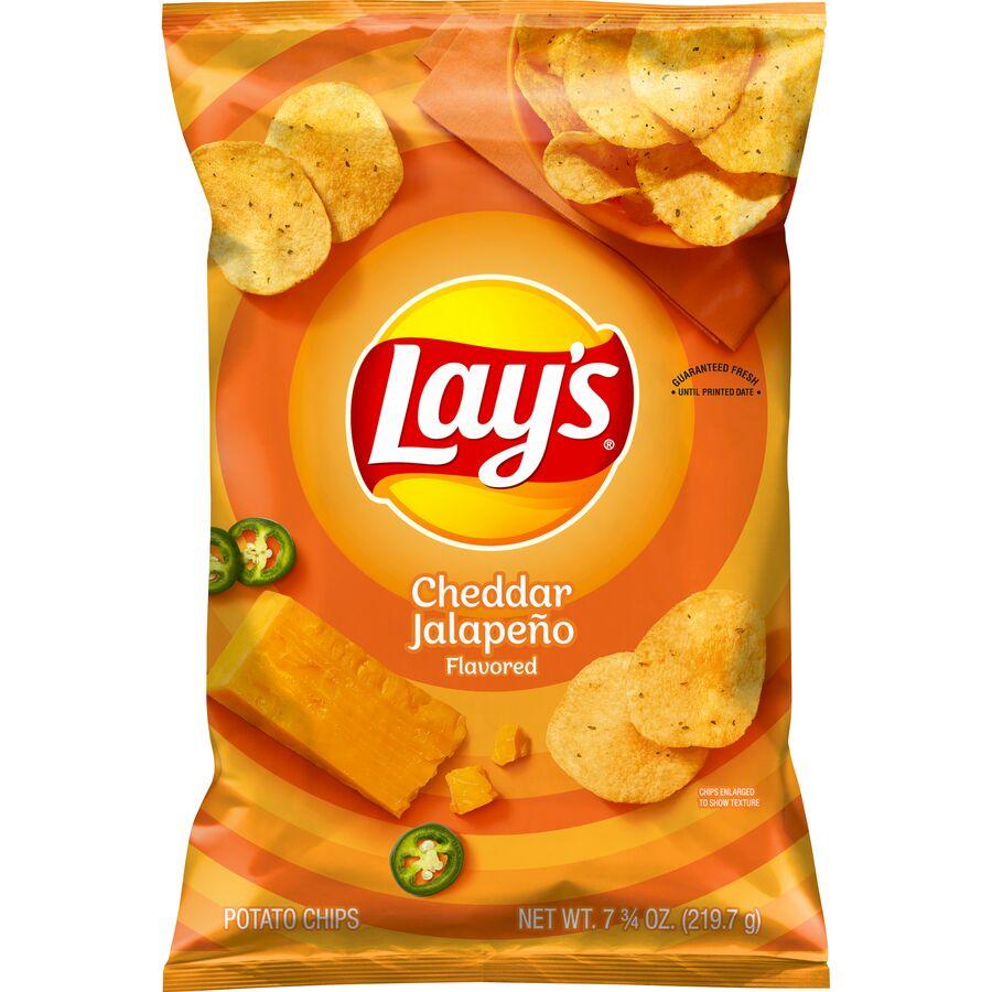 Lay's® Cheddar Jalapeno Flavored Potato Chips