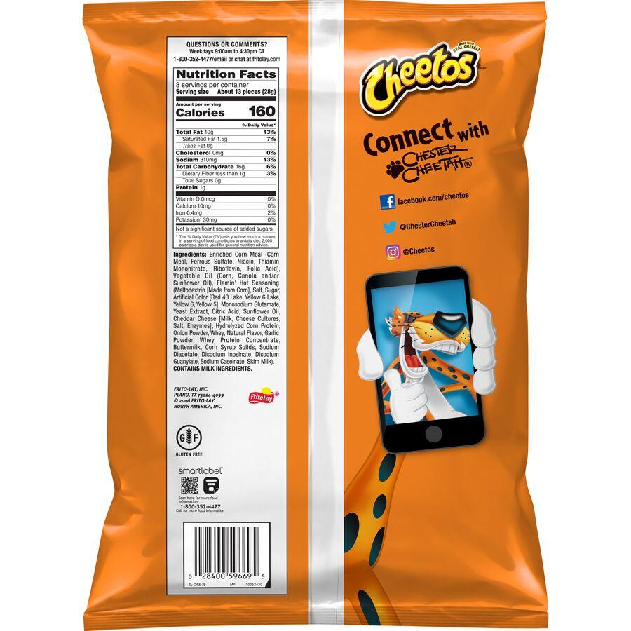 Cheetos® Puffs Flamin Hot® Cheese Flavored Snacks