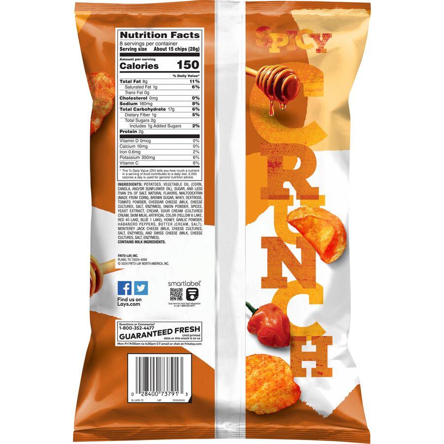 Lay's® Kettle Honey Habanero Flavored Potato Chips