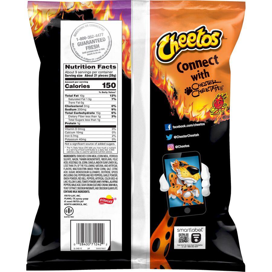 Cheetos® Flamin' Hot® Crunchy Tangy Chili Fusion Flavored Snacks