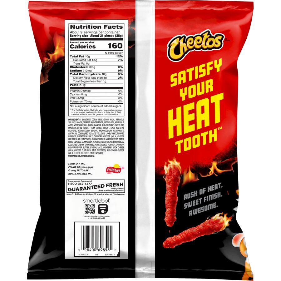 Cheetos® Flamin' Hot® Sweet Carolina Reaper Cheese Flavored Snacks