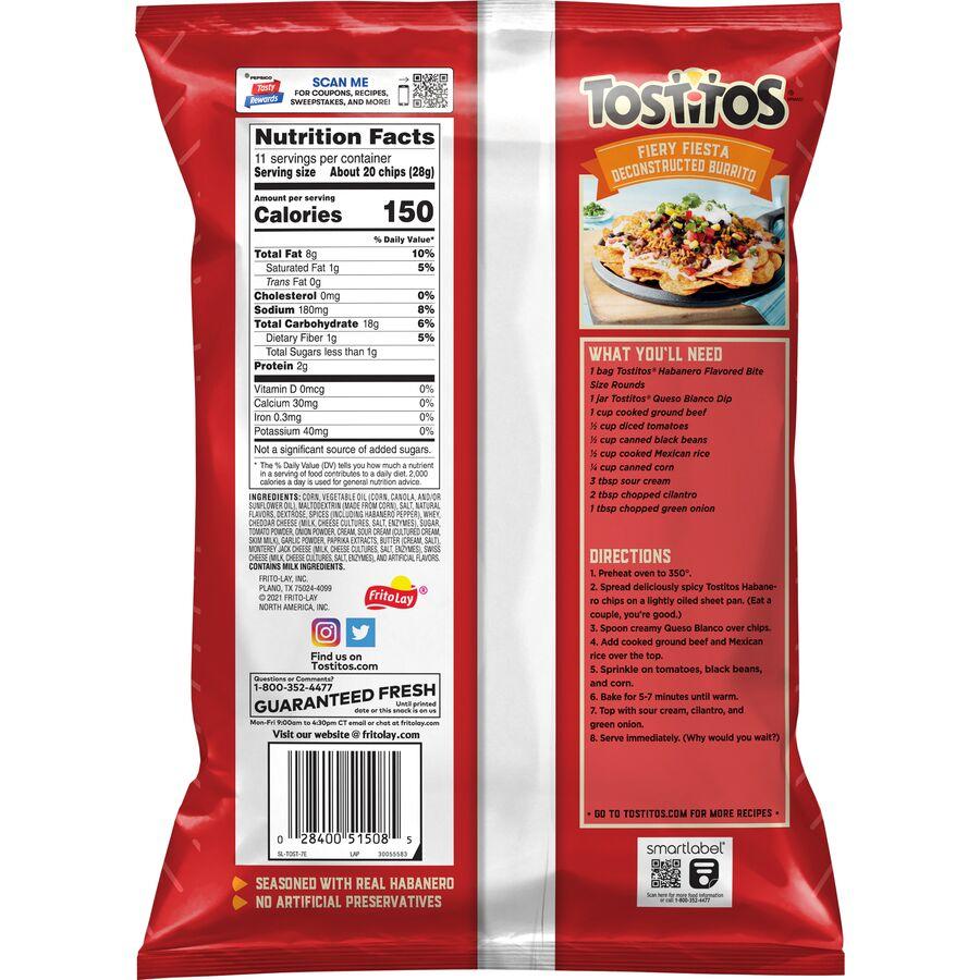 Tostitos® Habanero Flavored Tortilla Chips