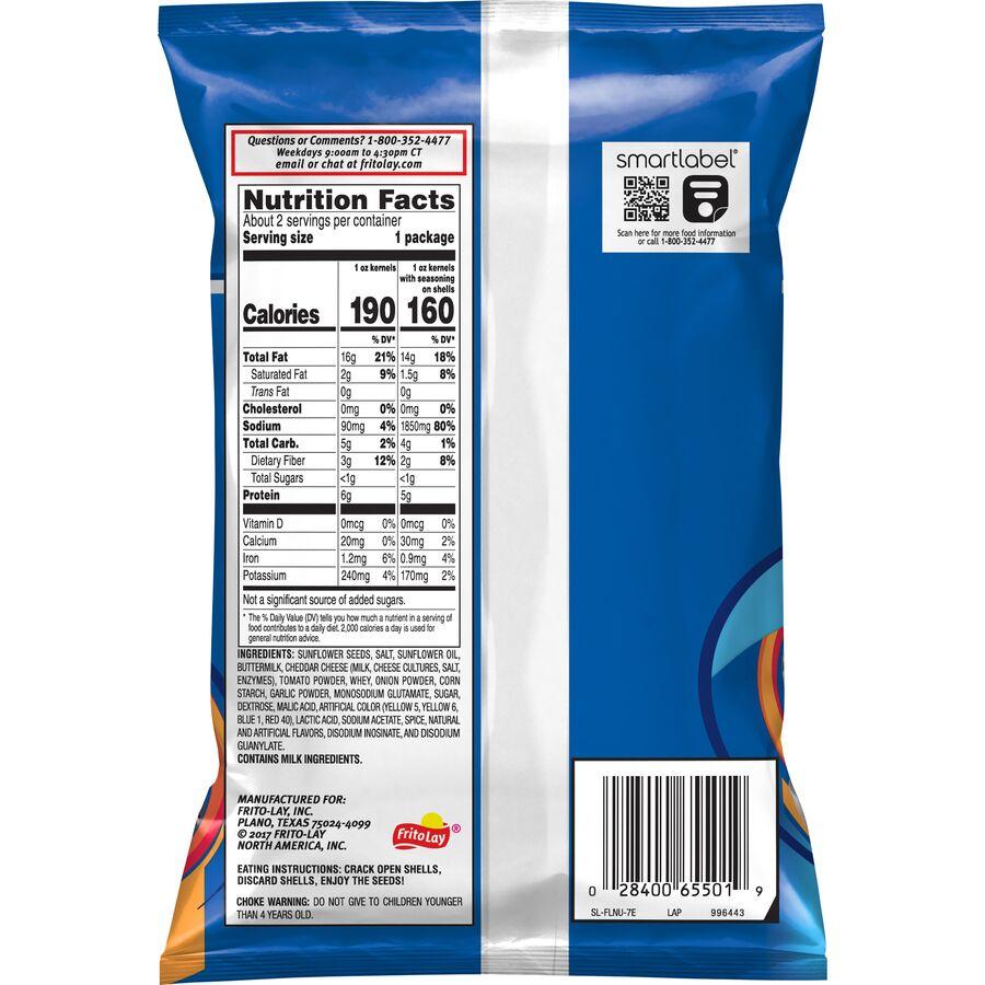 Frito Lay Sunflower Seeds, Ranch Naturally and Artificially Flavored Extra Long