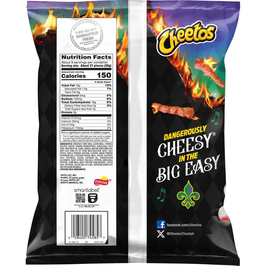 Cheetos® Flamin' Hot® Cajun Cheddar Flavored Snacks