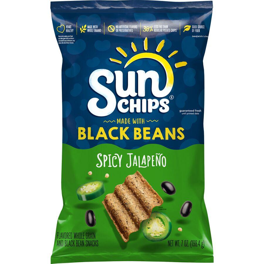 SunChips® Black Bean Spicy Jalapeno Flavored Whole Grain Snacks