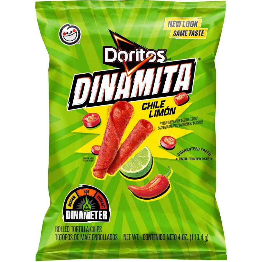 Doritos® Dinamita® Chile Limon Flavored Rolled Tortilla Chips
