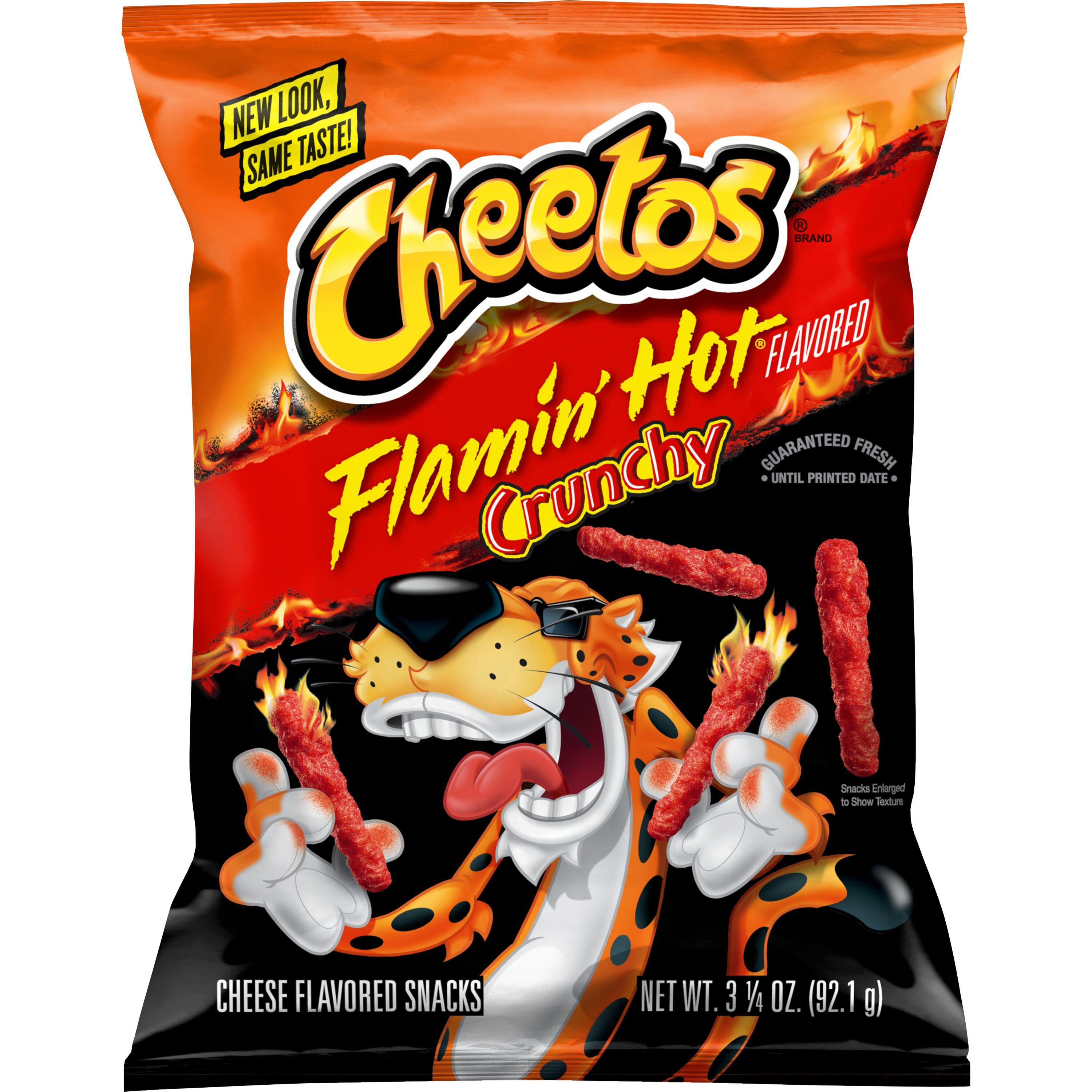 Cheetos® Crunchy Flamin' Hot® Cheese Flavored Snacks - Shop Now at  Snacks.com