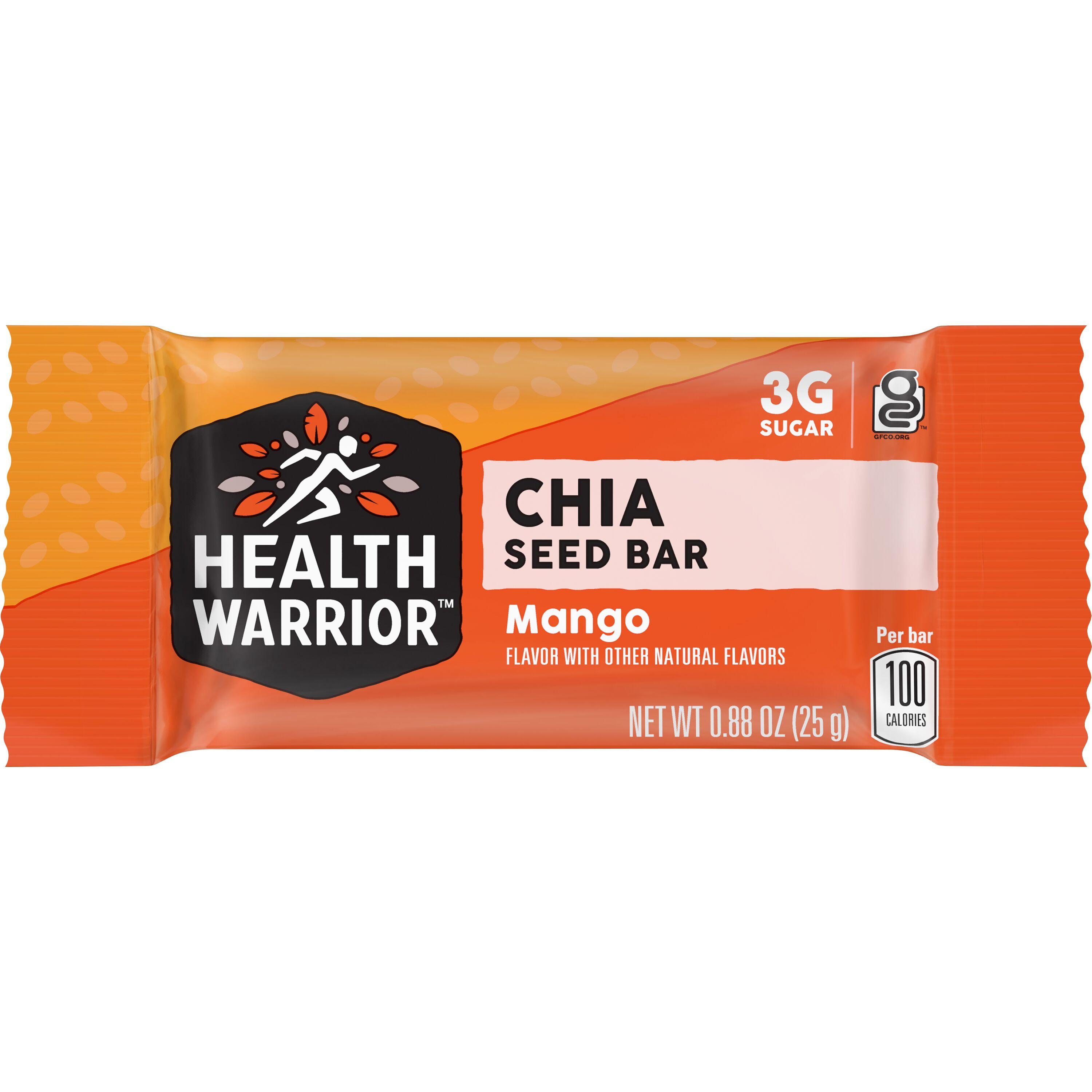Health Warrior® Mango Flavored Chia Seed Bar