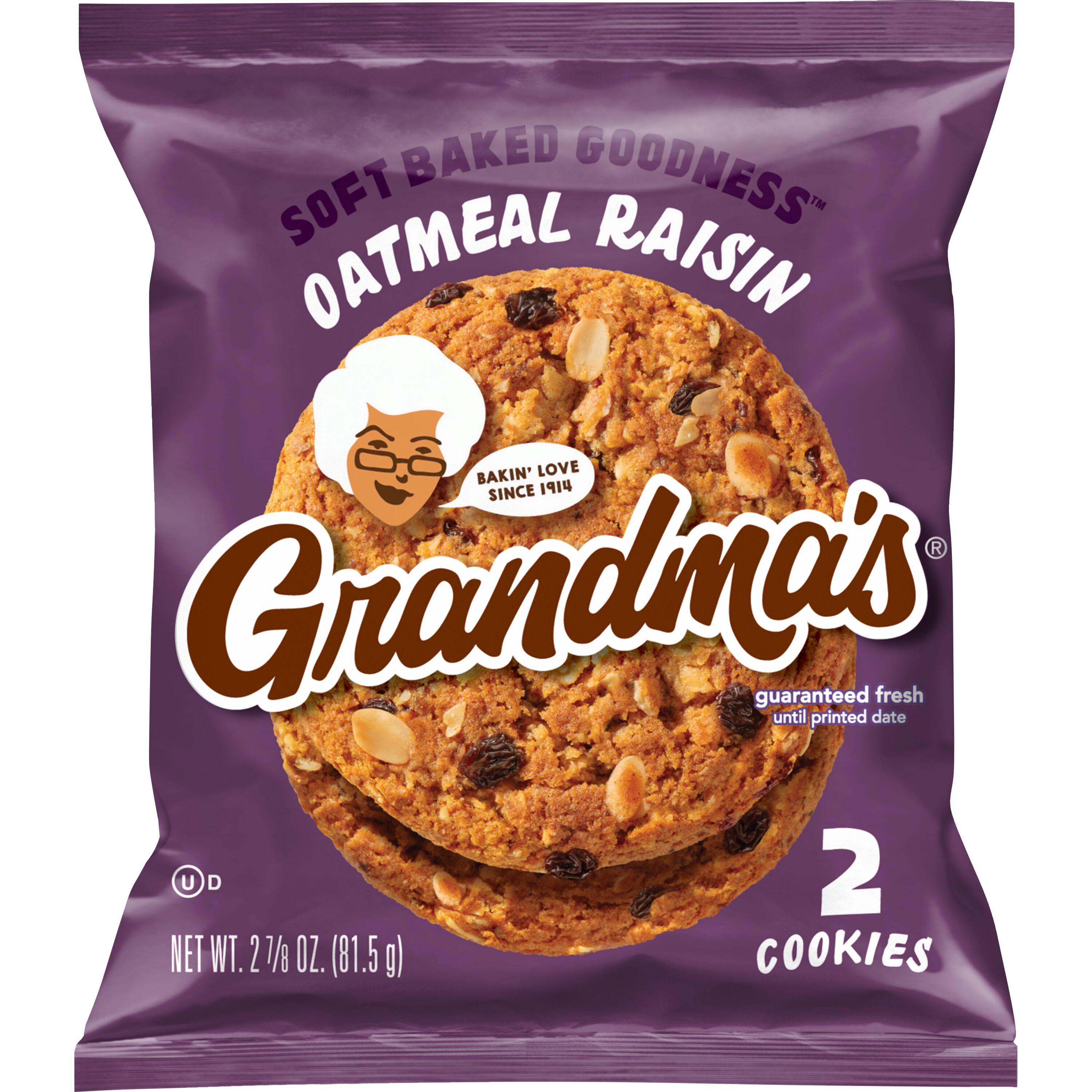 Grandma's® Brand Oatmeal Raisin Cookies, 5 Count