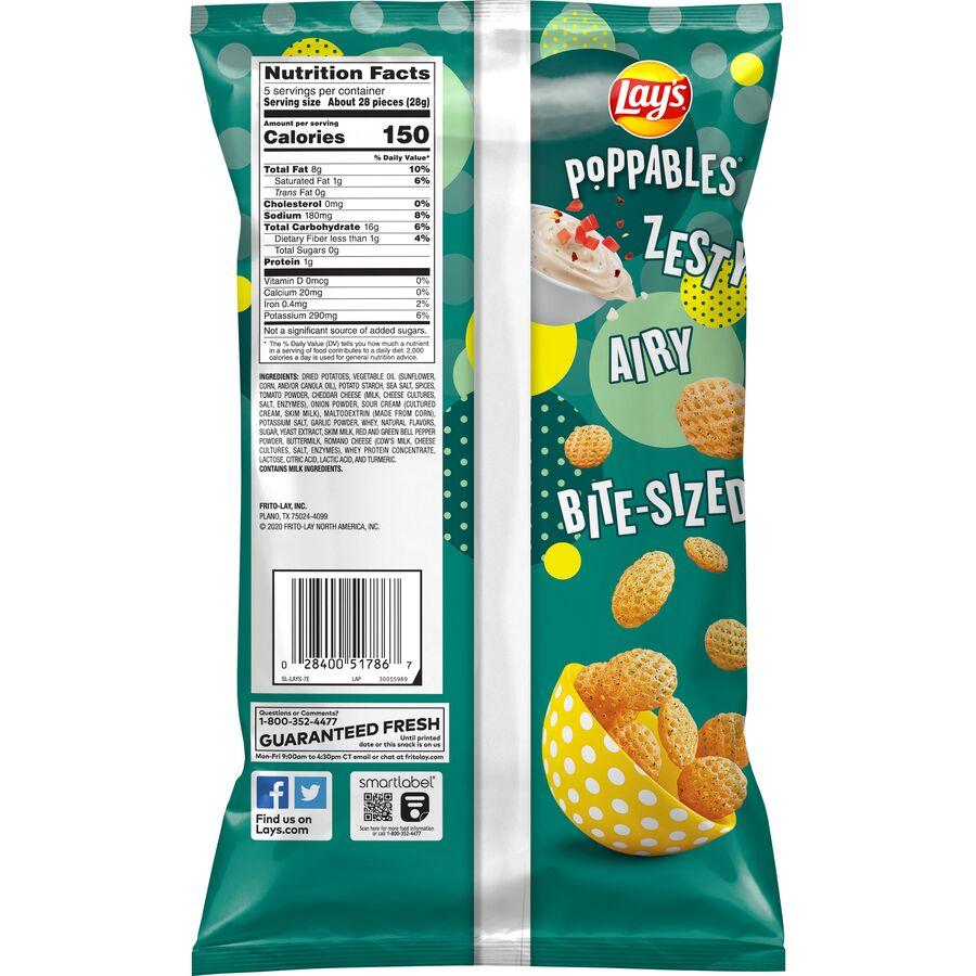 Lay's® Poppables Southwest Ranch Flavored Potato Snacks