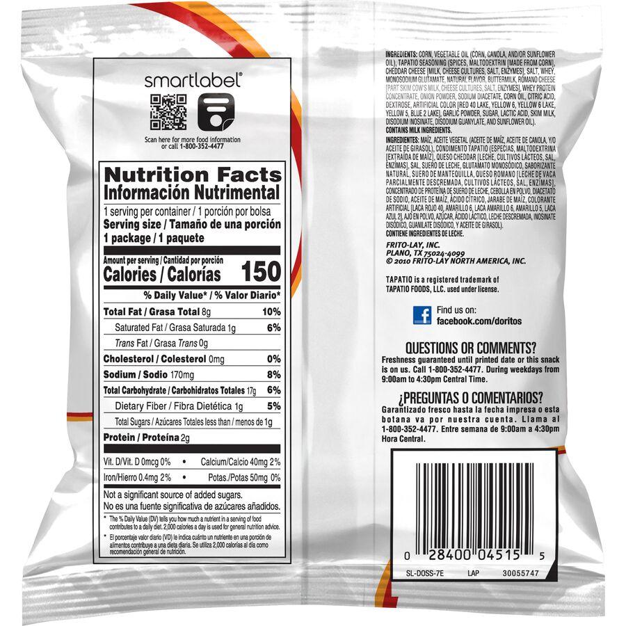 Doritos® Tapatio® Flavored Tortilla Chips
