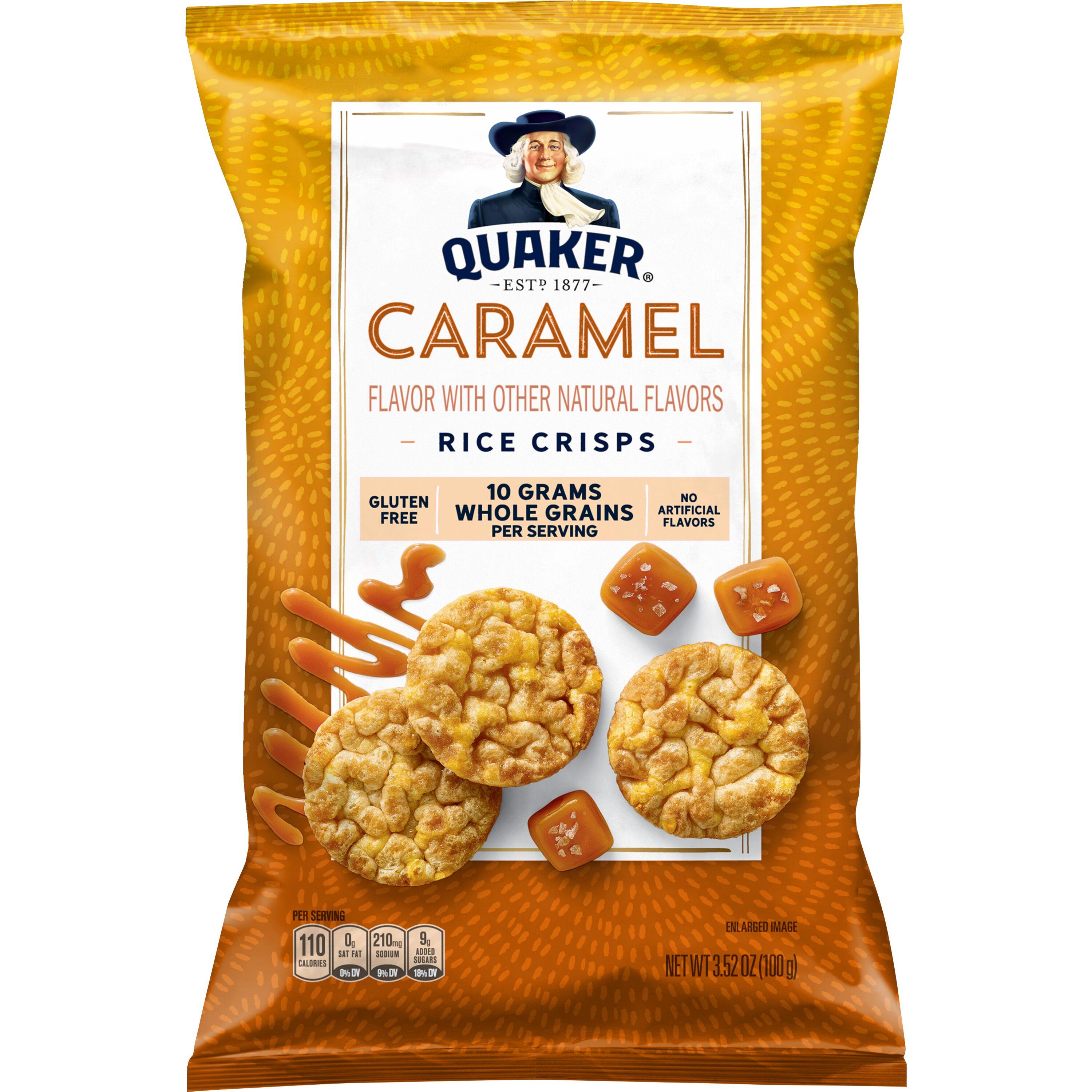 Quaker® Caramel Popped Rice Crisps