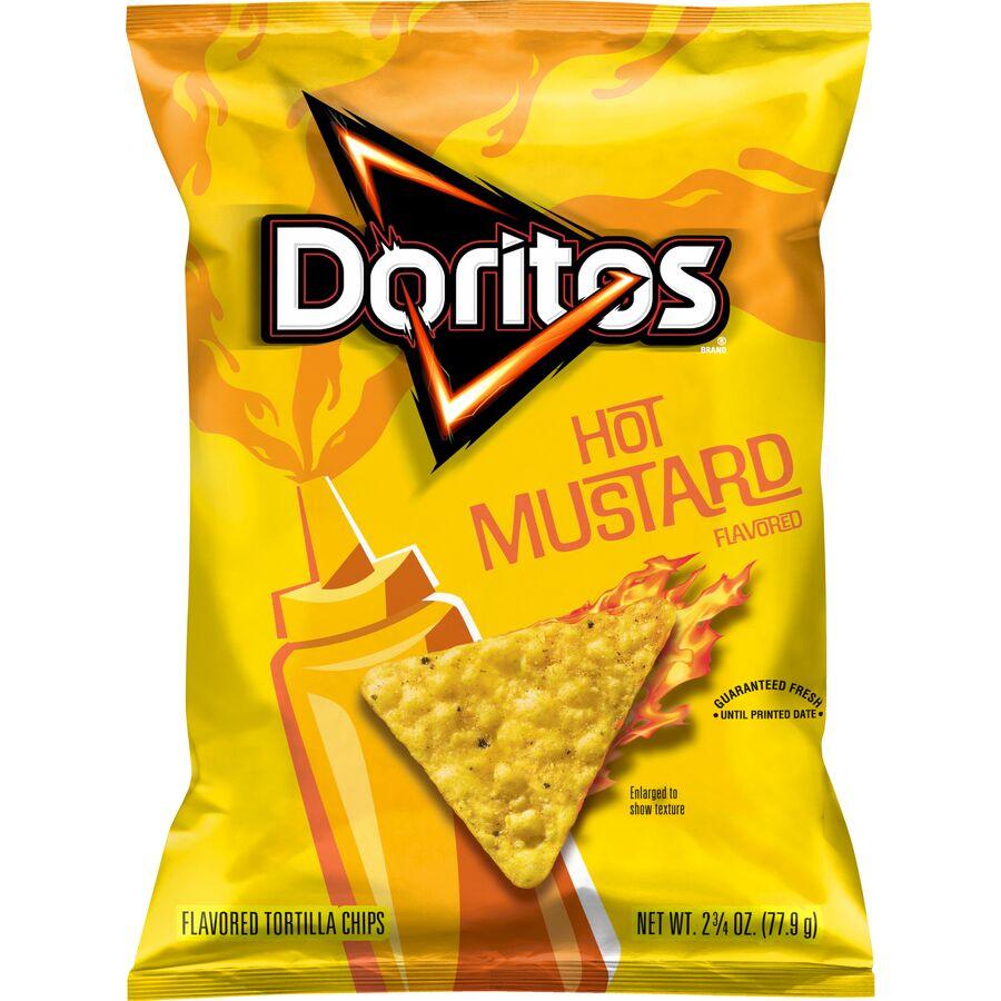Doritos® Hot Mustard Flavored Tortilla Chips