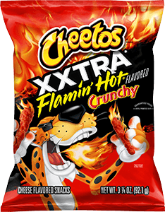 Cheetos® Xxtra Flamin Hot® Crunchy Cheese Flavored Snacks
