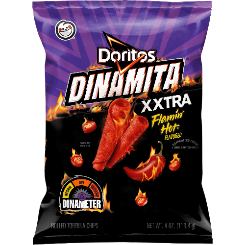 Doritos® Dinamita® Xxtra Flamin Hot Flavored Rolled Tortilla Chips